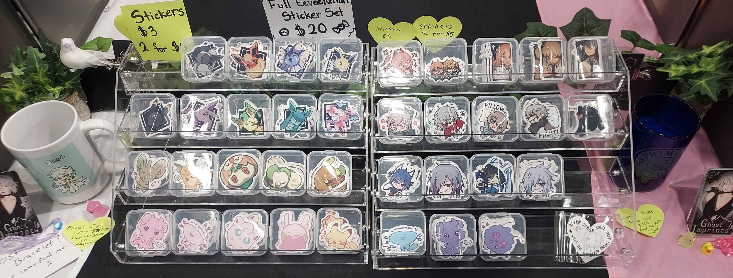 Sticker Set Up