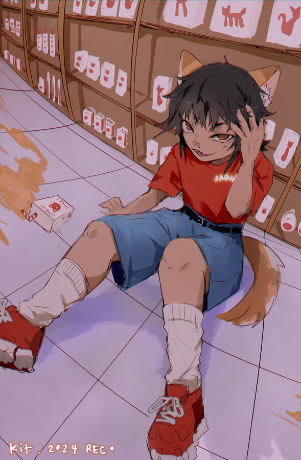 Kit (oc belongs to safiyaa-za)