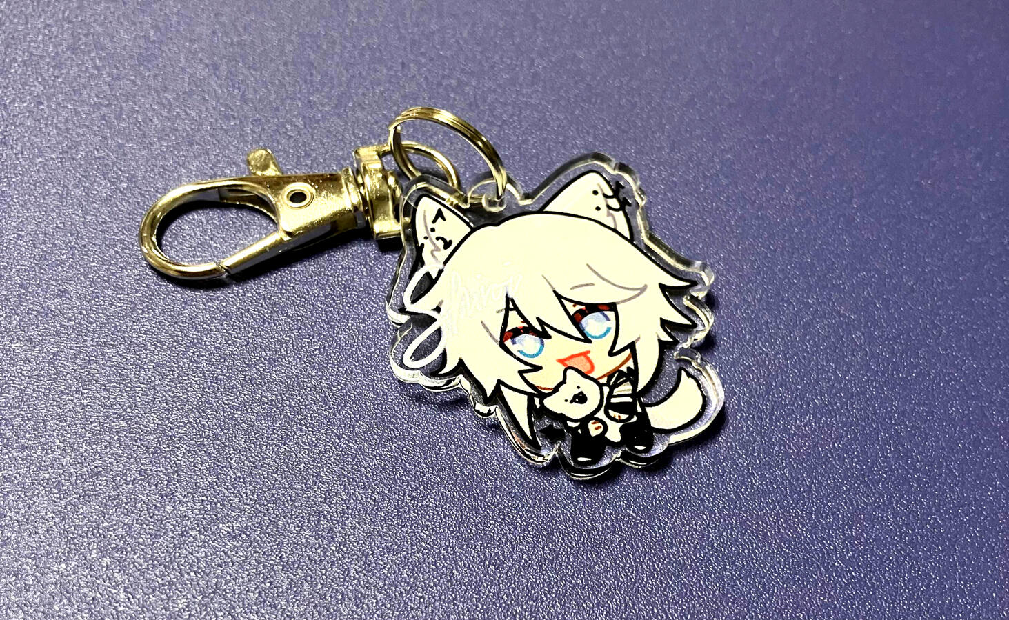 Shiroi 1.5" Acrylic Charm